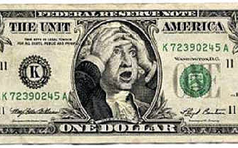 dolar bankovec denar washington tony