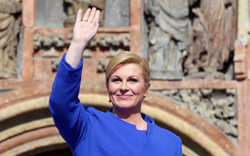 kolinda grabar kitarovič hrvaška predsednica tony