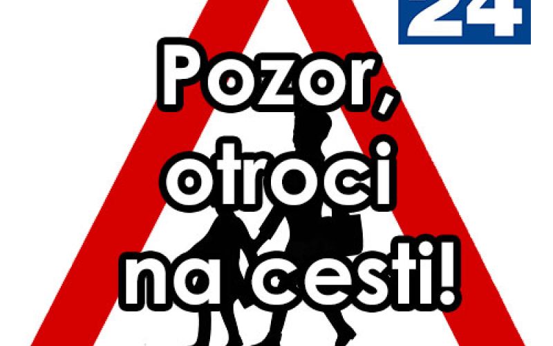 Pozor otroci na cesti