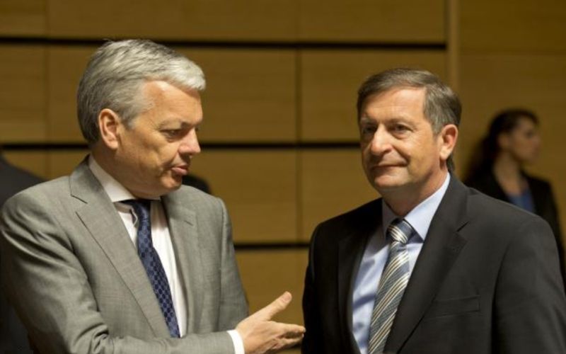 karl erjavec dider reynders minister tony