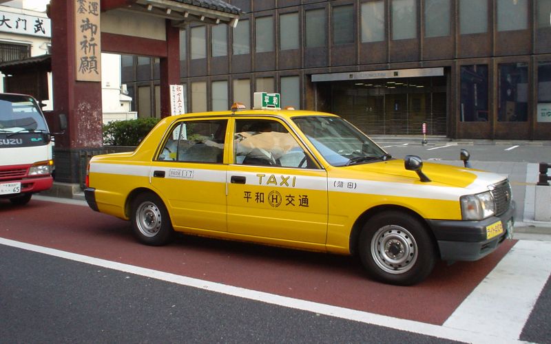 taksi taxi tokio tokyo japonska tony
