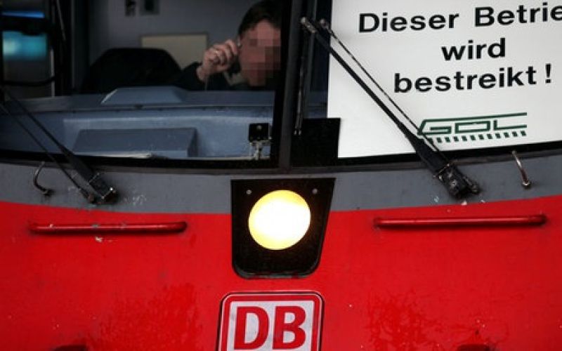 stavka nemčija železnice deutsche bahn db