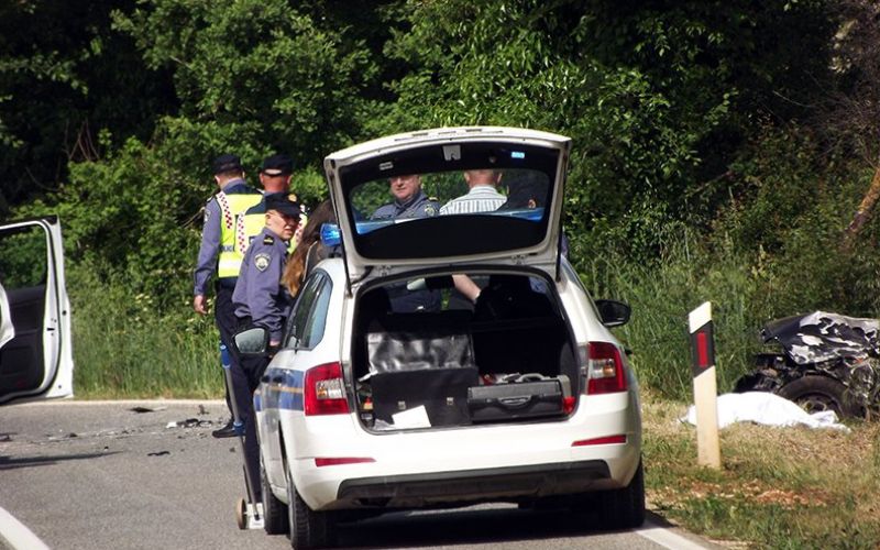 Prometna nesreča usodna za 73-letnega prebivalca Umaga.JPG