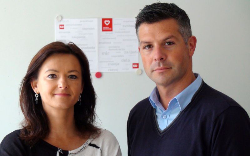 Tanja Fajon in Matjaž Nemec - izjava o shodu fašistov v Gorici.jpg