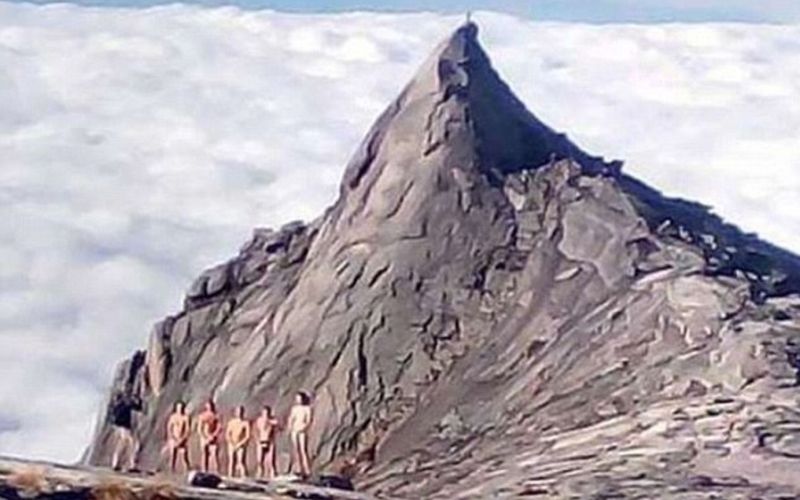 Goli turisti, Kinabalu