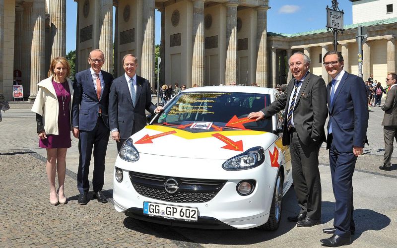 Opel adam, John Emerson
