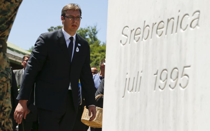 Srebrenica, Vučić