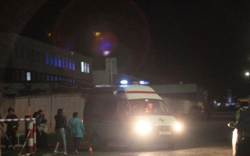Omsk, vojašnica, ruski rešilec, Rusija.jpg