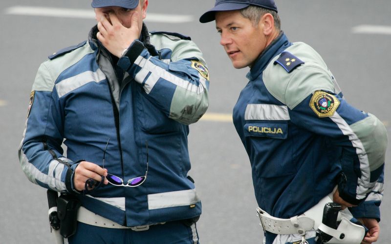 policista, motorista