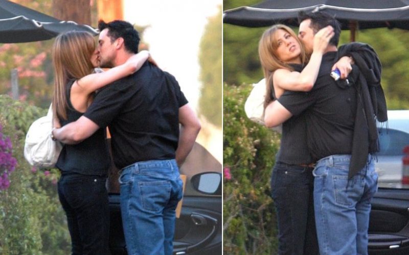 Jennifer Aniston in Matt LeBlanc