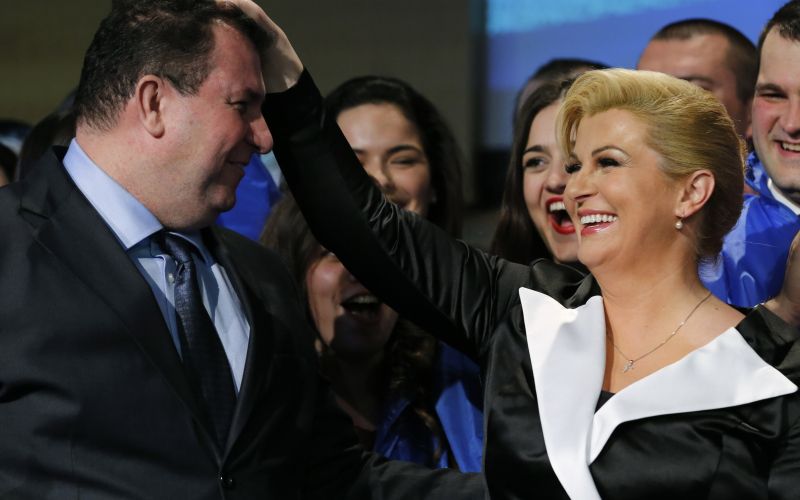 Kolinda in jakov Kitarović