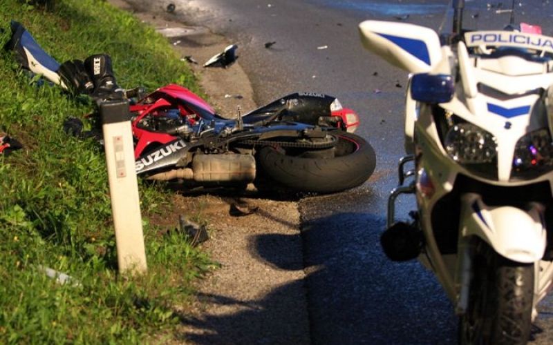 nesreča, motor, motorist