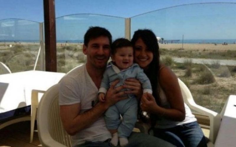 Lionel Messi: Pokazal sina Thiaga