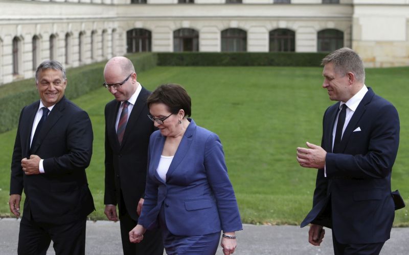 viktor orban, bohuslav sobotka, ewa kopacz, robert fico.jpg