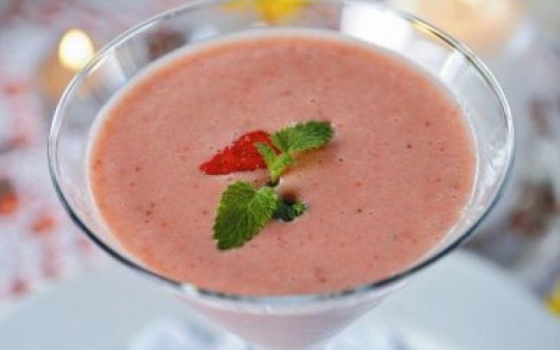 Sorbet z jagodami