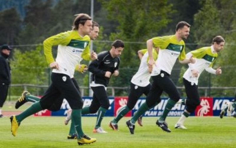 V hribih z reprezentanco