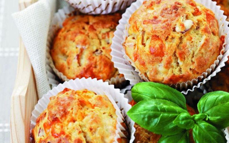 Recept: Pikantni mediteranski mafini