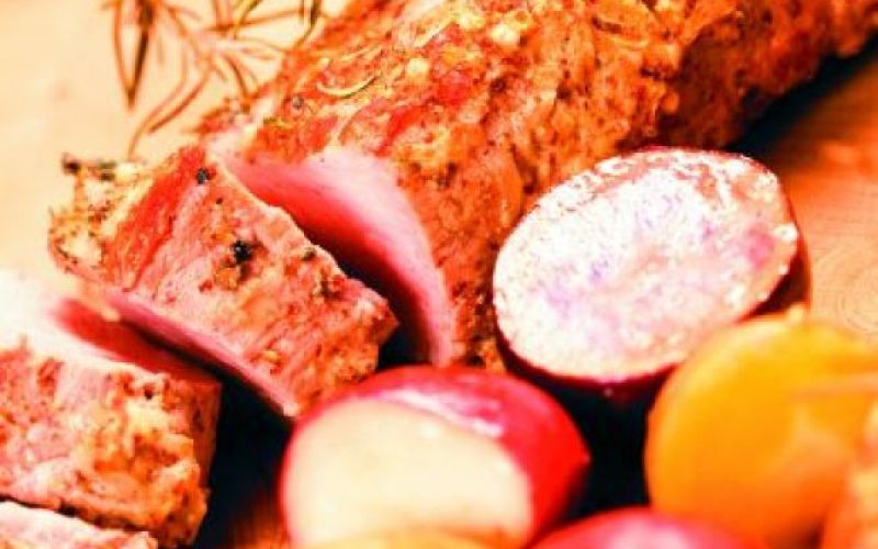 Hrustljavo popečena svinjska ribica