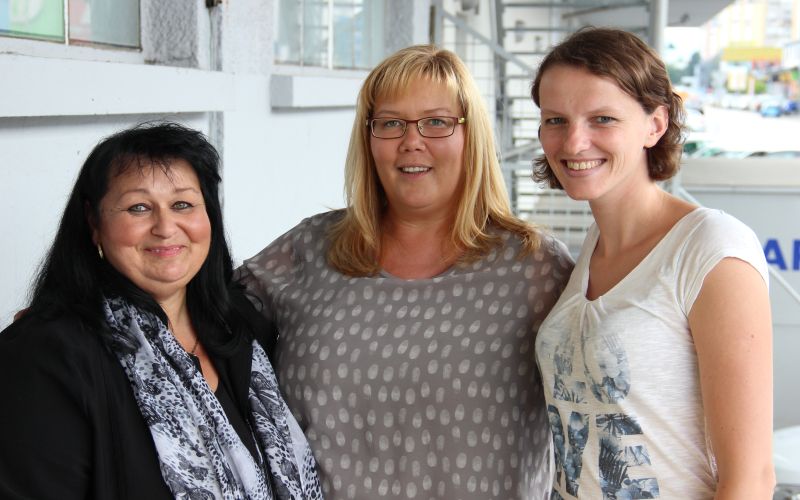 Kristina Modic, Zdenka Izlakar in Brina Žagar