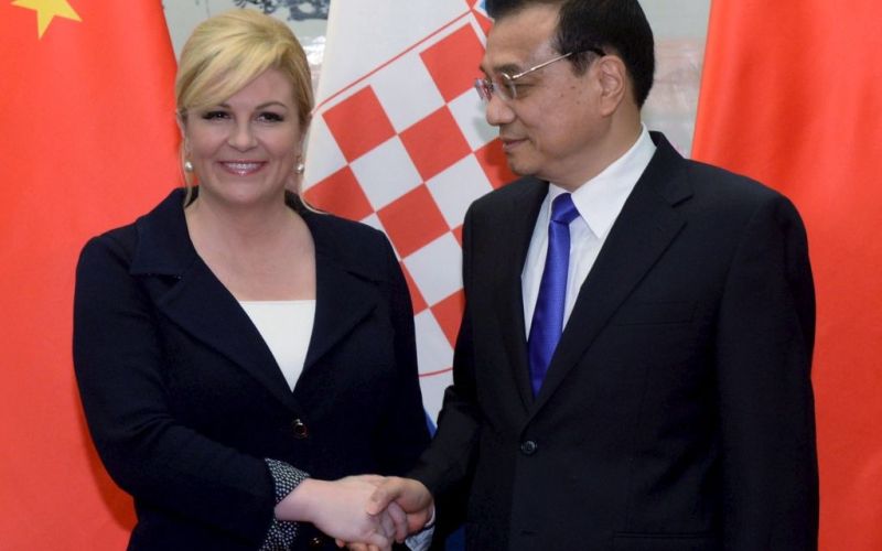 kolinda grabar kitarovic Li Keqiang kitajska hrvaska.jpg