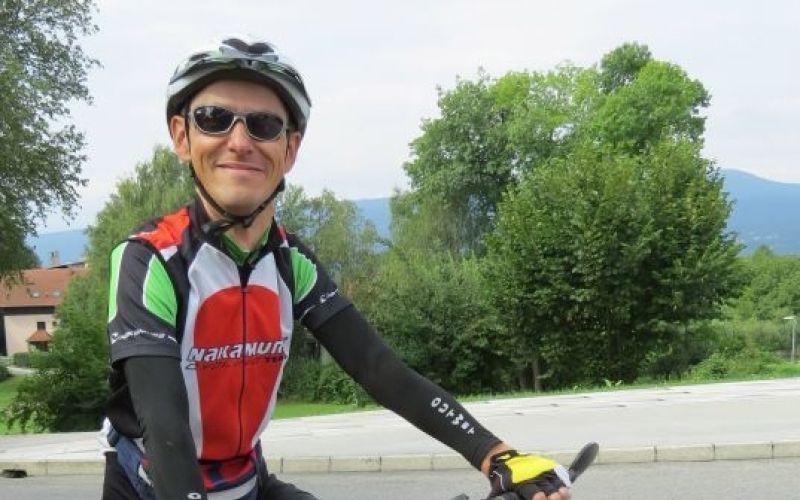 Bogdan si življenja brez kolesa ne predstavlja, pogreša pa urejene kolesarske steze.
