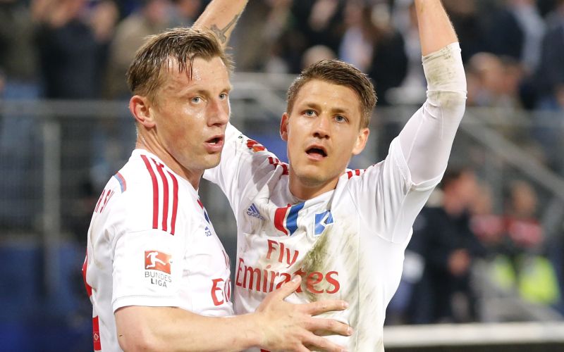 Ivica Olić Ivo Iličević Hamburger SV