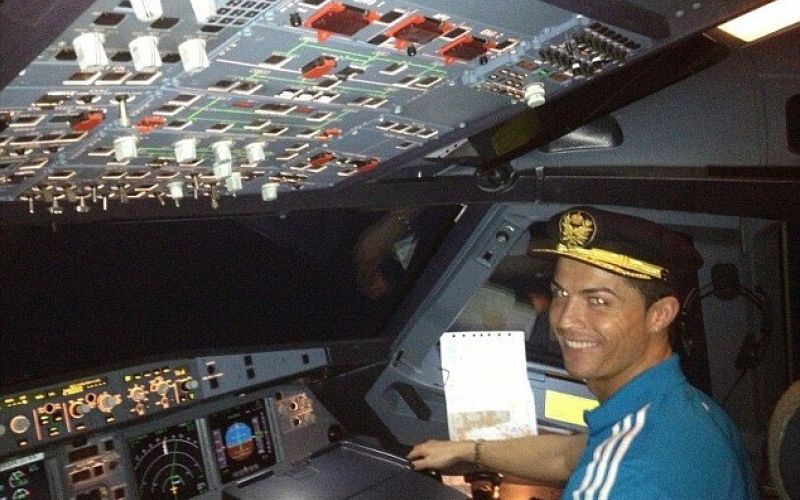 Cristiano Ronaldo zasebno letalo