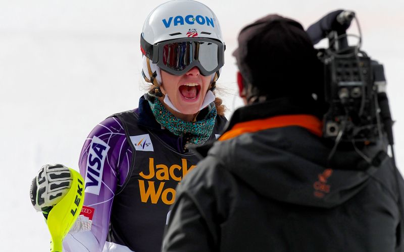Resi Stiegler slalom Aspen