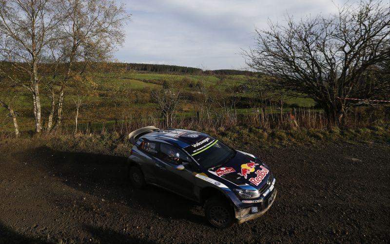 Sebastien Ogier Volkswagen Wales