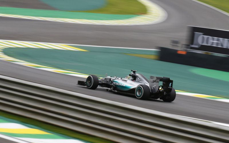 Lewis Hamilton McLaren VN Brazilije prosti trening