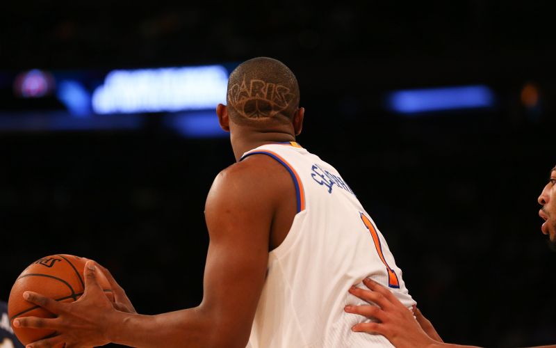 Kevin Seraphin New York Knicks pričeska Pariz Paris