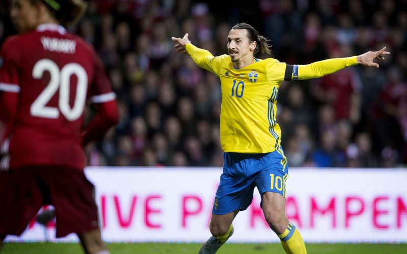 Zlatan Ibrahimović Švedska Danska