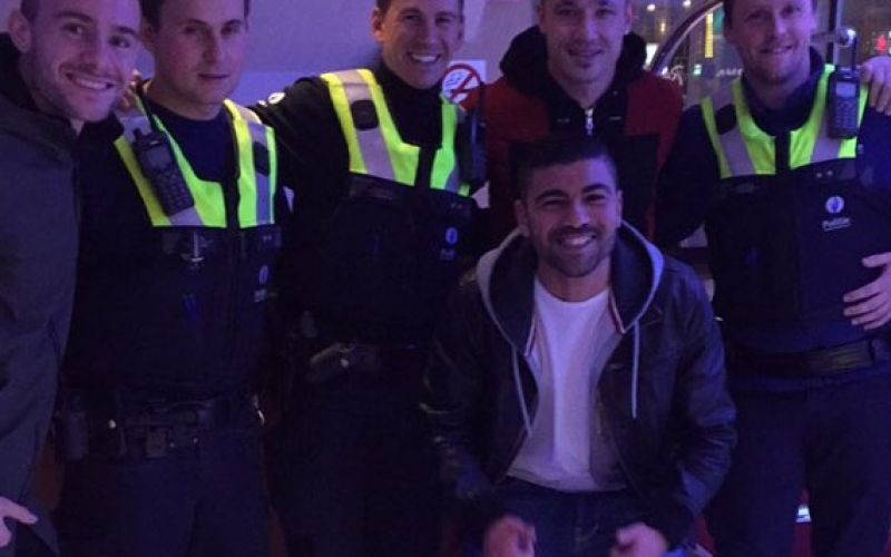 Radja Nainggolan policija Antwerp