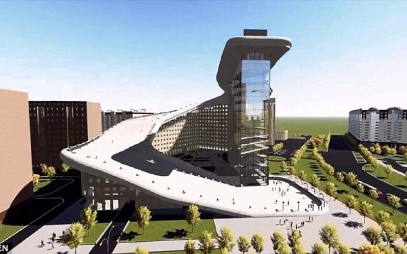 Almaty smučišče blok