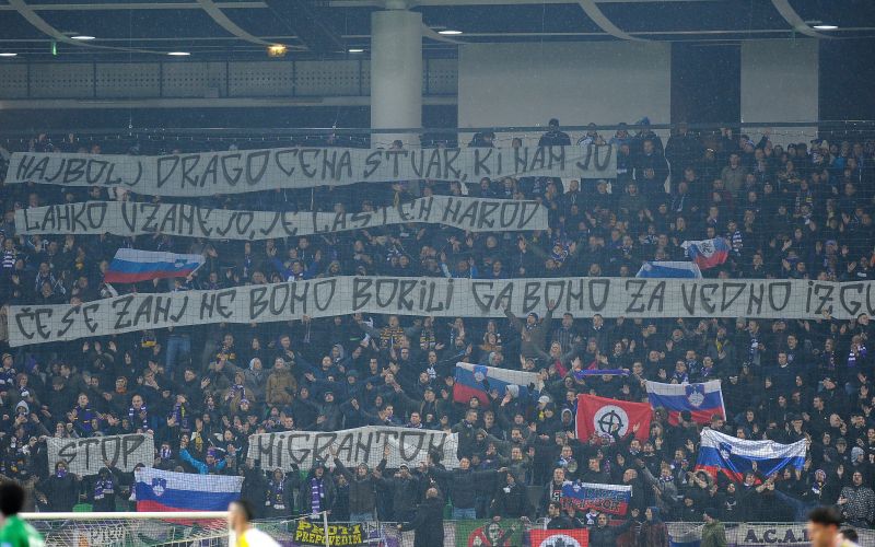 Viole Maribor Olimpija Ljubljana večni derbi Stožice
