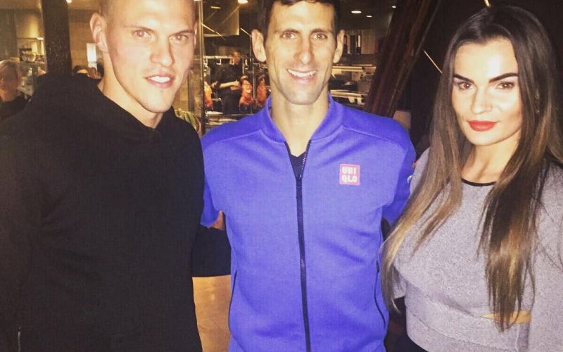 Martin Škrtel Novak Đokovic