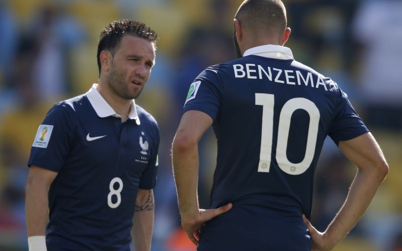 Karim Benzema Mathieu Valbuena