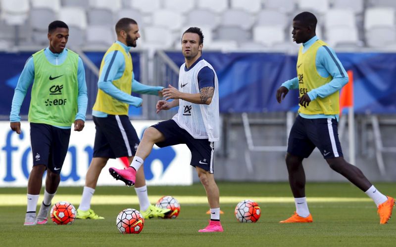 Mathieu Valbuena francoska reprezentanca trening
