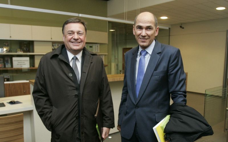 Janez janša Zoran Janković