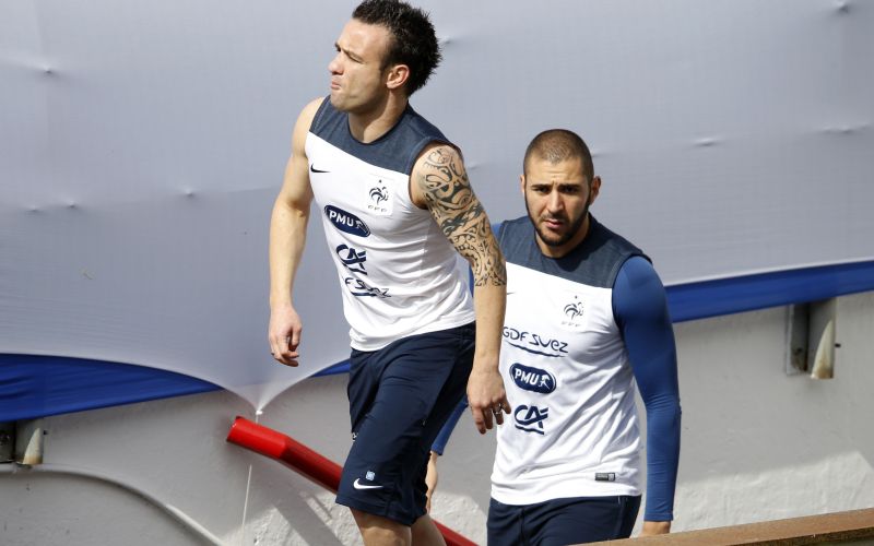 Karim Benzema Mathieu Valbuena