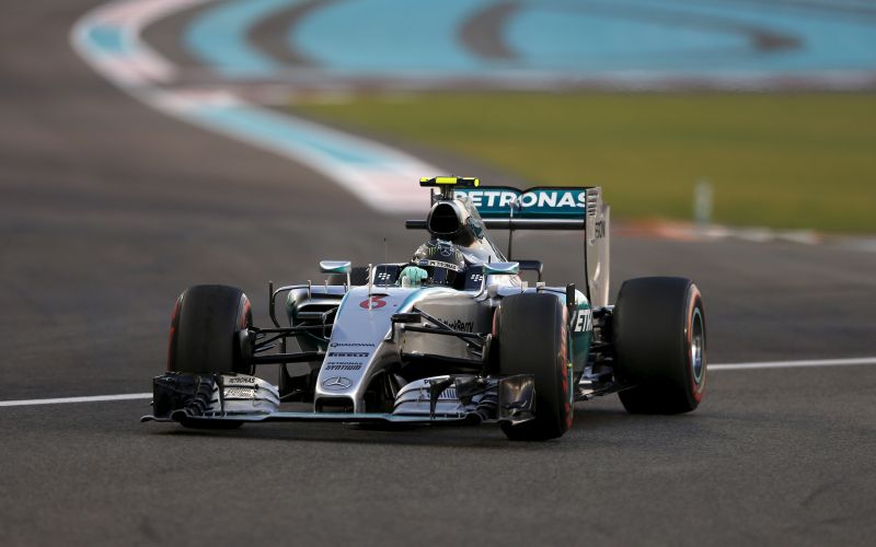 Nico Rosberg Abu Dabi
