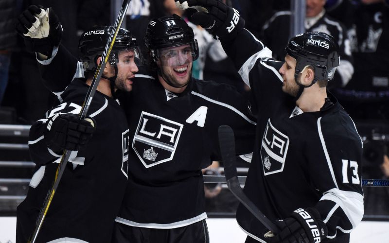 Alec Martinez Kyle Clifford Anže Kopitar Los Angeles Kings