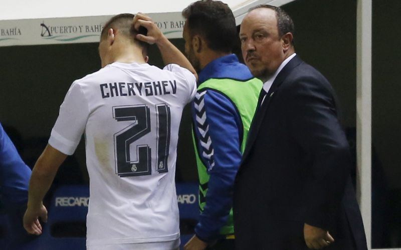 Denis Čerišev Rafa Benitez Real Madrid