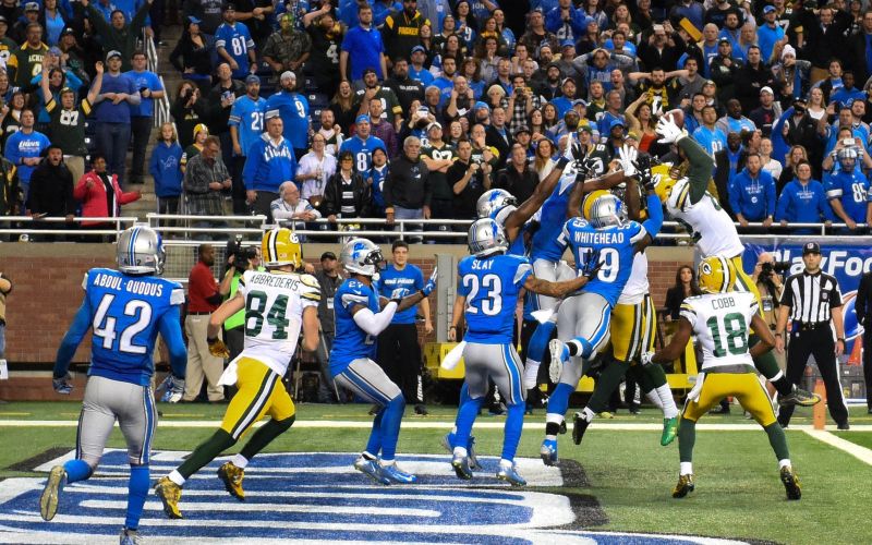 Richard Rodgers Green Bay Packers Detroit Lions