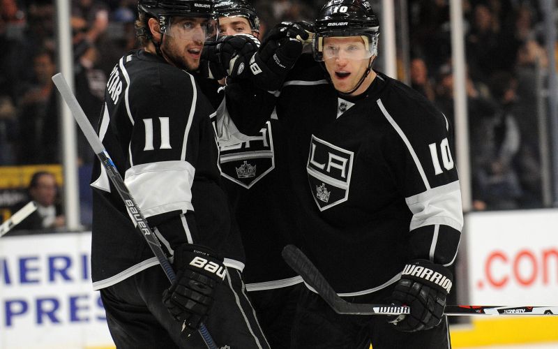 Anže Kopitar Christian Ehrhof Los Angeles Kings
