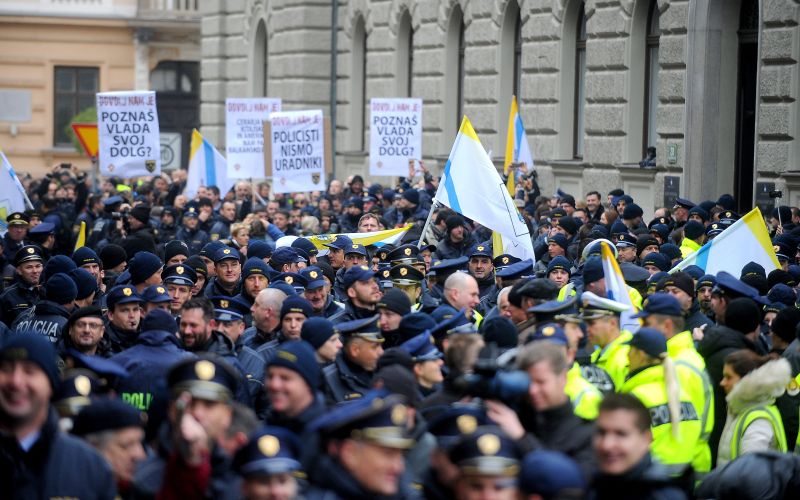 Policija, protest