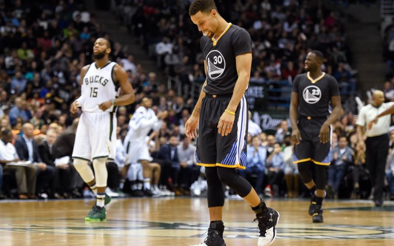 Steph Curry Milwaukee Bucks Golden State Warriors