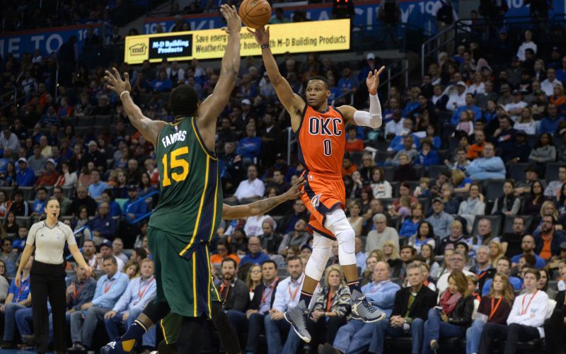 Russell Westbrook Utah Jazz Oklahoma City Thunder