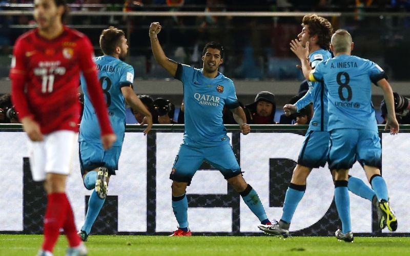 Luis Suarez Barcelona Guangzhou Evergrande