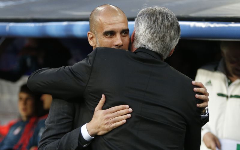 Carlo Ancelotti Pep Guardiola